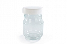 Glass storage jar "Prestige" 0,25L
